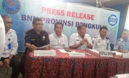 BNNP Bengkulu membekuk pria asal Aceh pembawa sabu