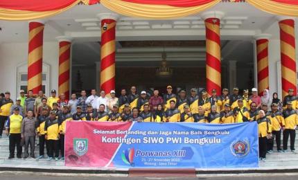Kontingen SIWO PWI Bengkulu