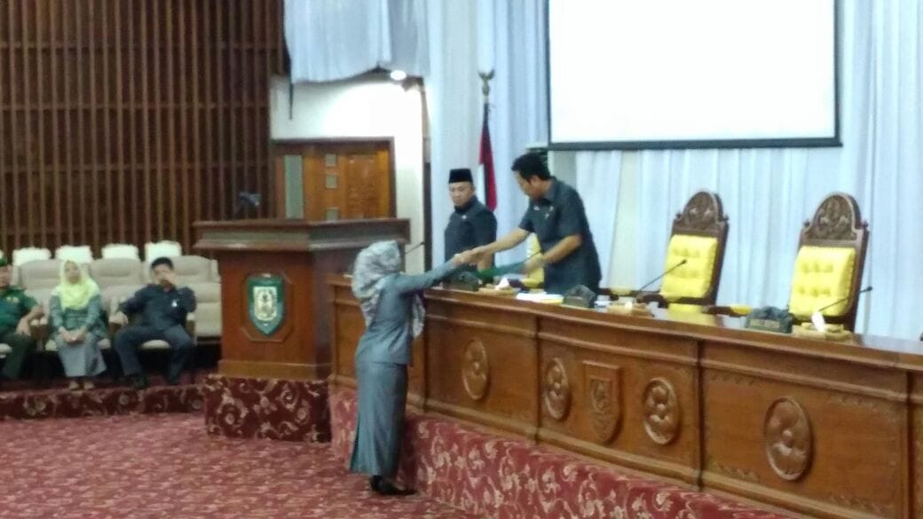 DPRD Provinsi Gelar Rapat Paripurna Laporan Hasil Pembahasan Komisi I, III dan IV