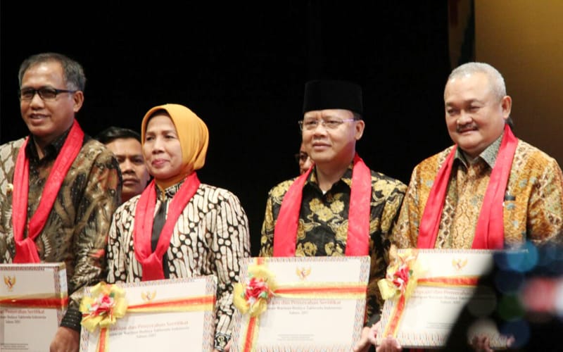 Bengkulu Terima Sertifikat Warisan Tak Benda Indonesia Dari Kemendikbud RI