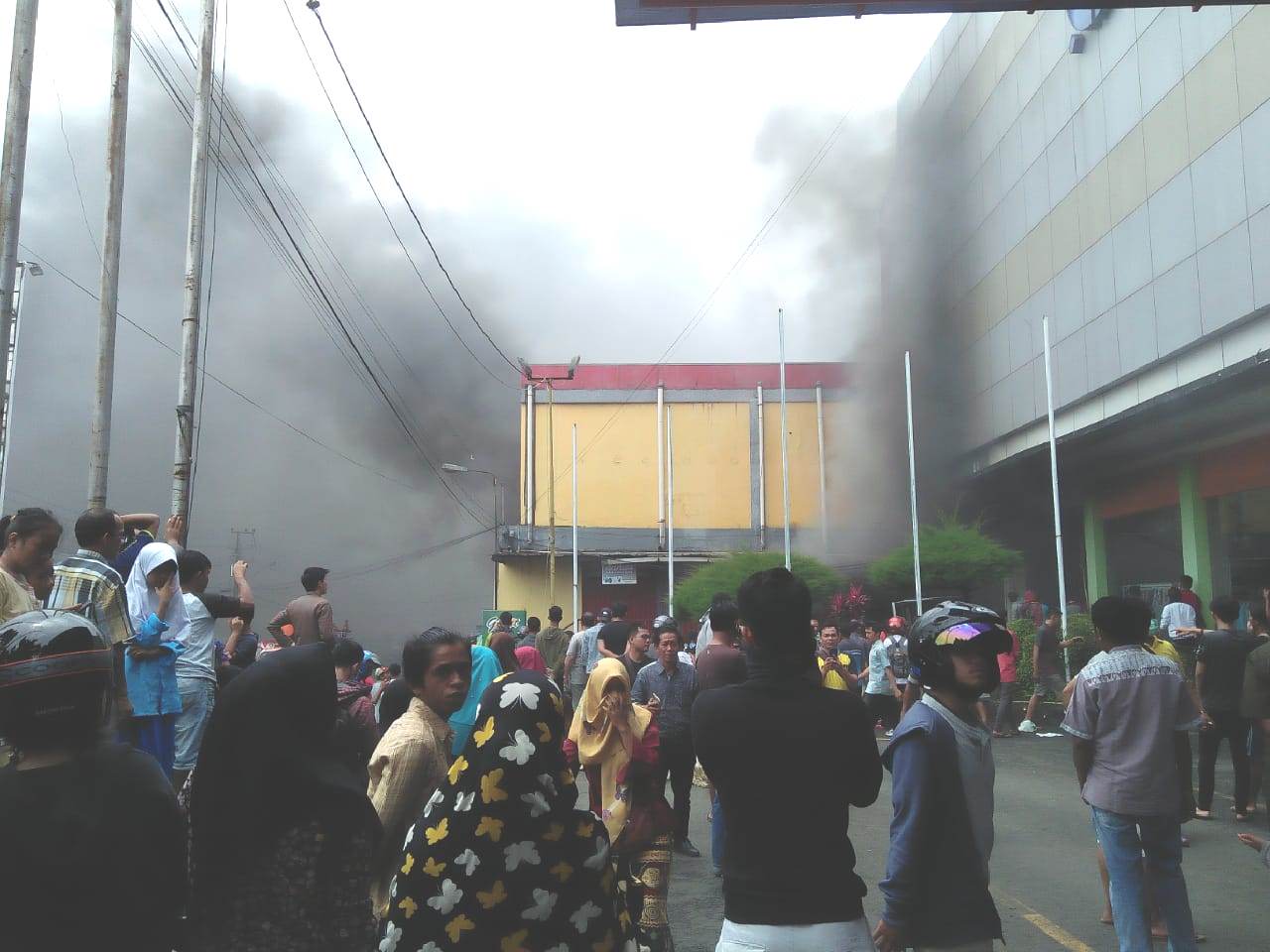 PTM Bengkulu terbakar