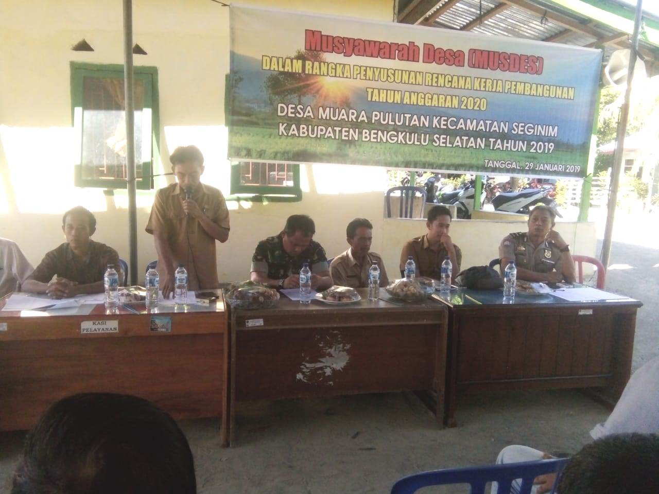 Pemerintah Desa Muara Pulutan Gelar Musdes  Susun RKP 2020