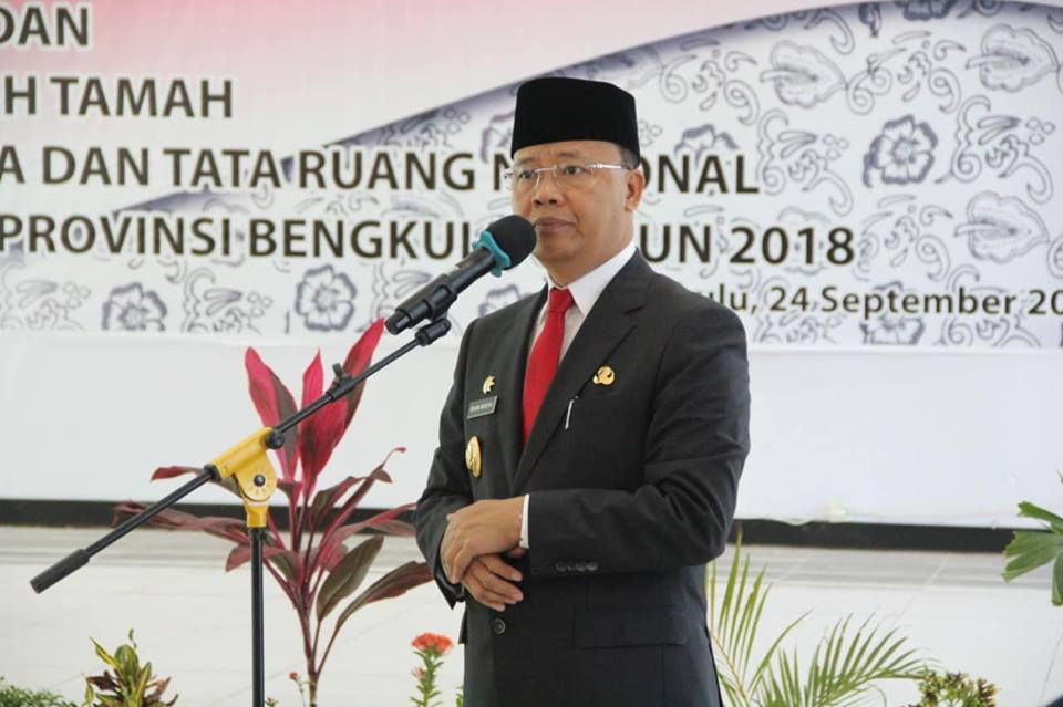 Rohidin Mersyah Dukung Program Reformasi Agraria