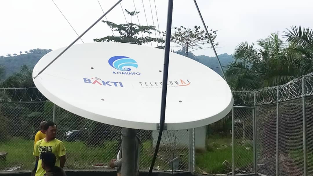 BAKTI Bangun Base Transceiver Station di Seluma