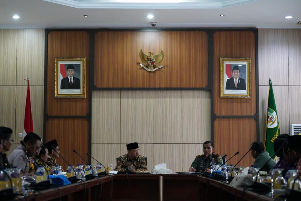 Kunjungi Bengkulu, Pangdam II Sriwijaya Apresiasi Sinergi Forkopimda Plus