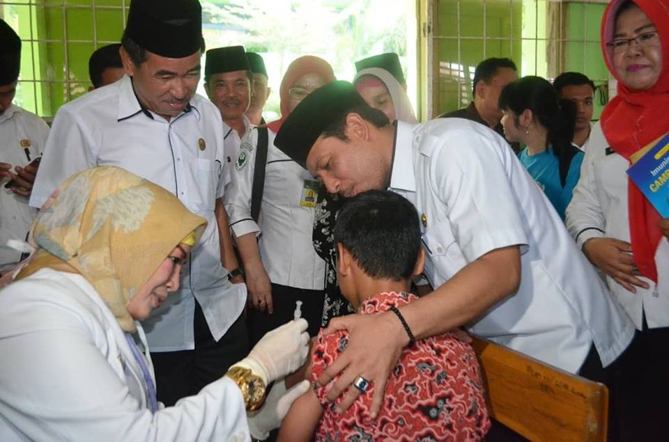 Pemkot Targetkan Pelajar Bebas Virus MR