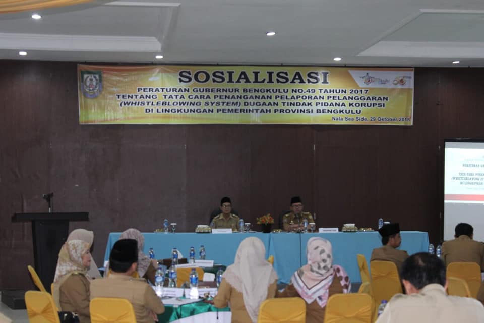 Cegah Korupsi, Pemprov Luncurkan Sistem Pengaduan Korupsi Online