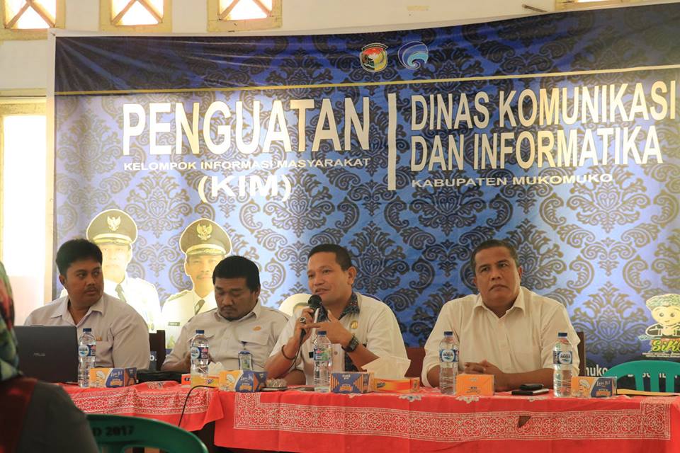 Tingkatkan Peranan KIM, Diskominfo Gelar Sosialisasi Di Lima Kecamatan