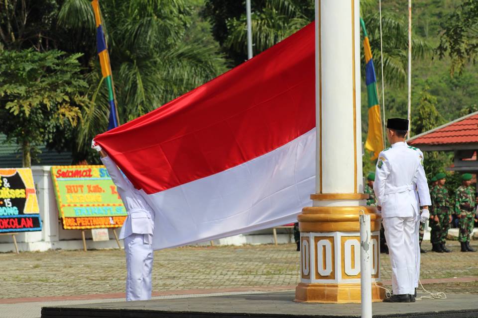 Pemkab Lebong Gelar Upacara HUT Ke-15