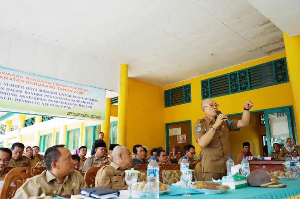 Hadiri Musrenbang, Gusnan Minta Prioritas Peningkatan Ekonomi Kemasyarakatan
