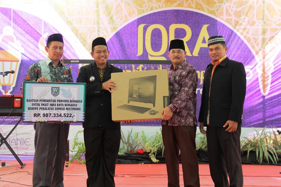 Dukung Pendidikan berkualitas, Pemprov Bantu Peralatan Animasi Multimedia