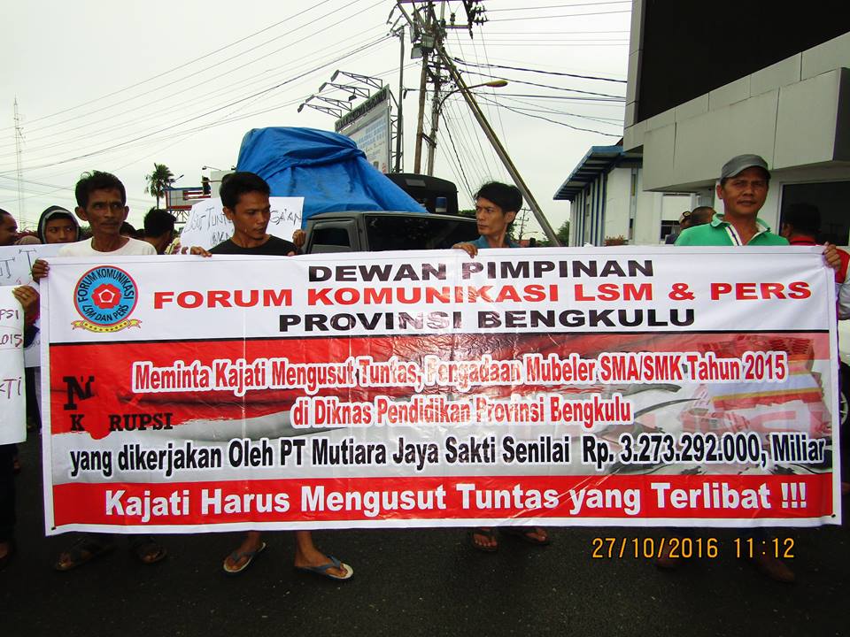 Desakan Kasus Audit BPK Benteng Terus Bergulir, Kamis FK LSM Demo ke Kejati