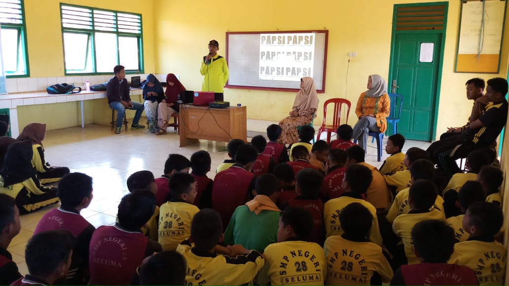 Cegah Bahaya Pornografi, PAPSI Gelar Sosialisasi di SMPN 28 Seluma