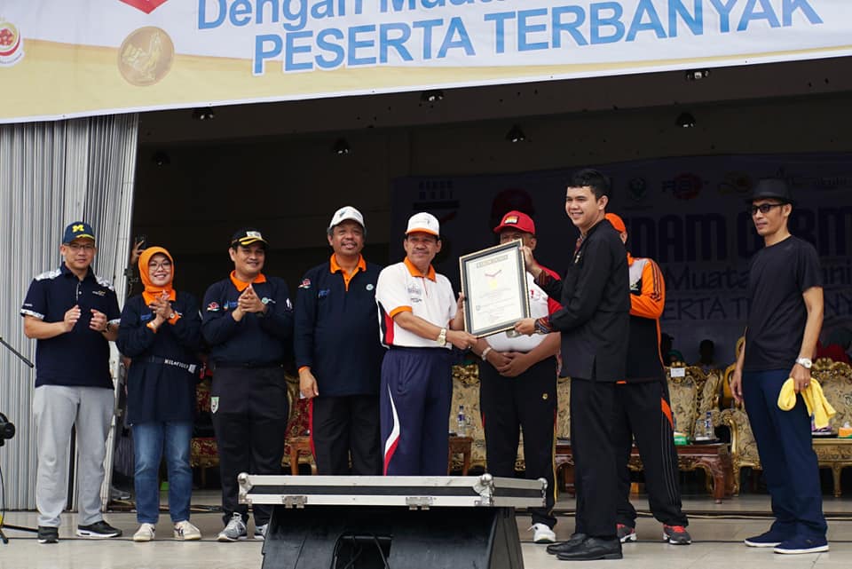 HUT Emas Ke 50, Pemprov Raih Penghargaan MURI