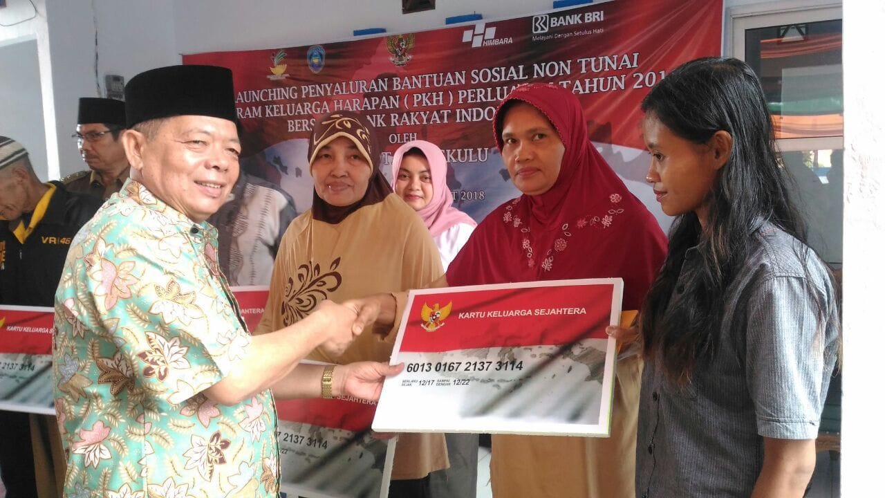 RTSM Kota Bengkulu Terima Program Keluarga Harapan