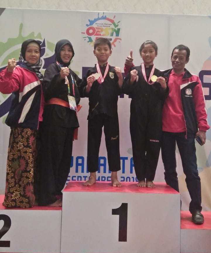 Pelajar Kota Bengkulu Raih Prestasi O2SN Cabang Pencak Silat