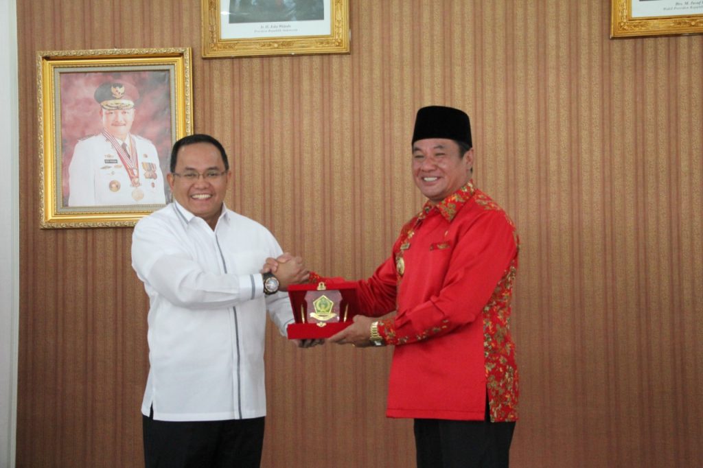 Tingkatkan Pembangunan Daerah,Pemkab Lebong Kunker ke Pemkab Muba