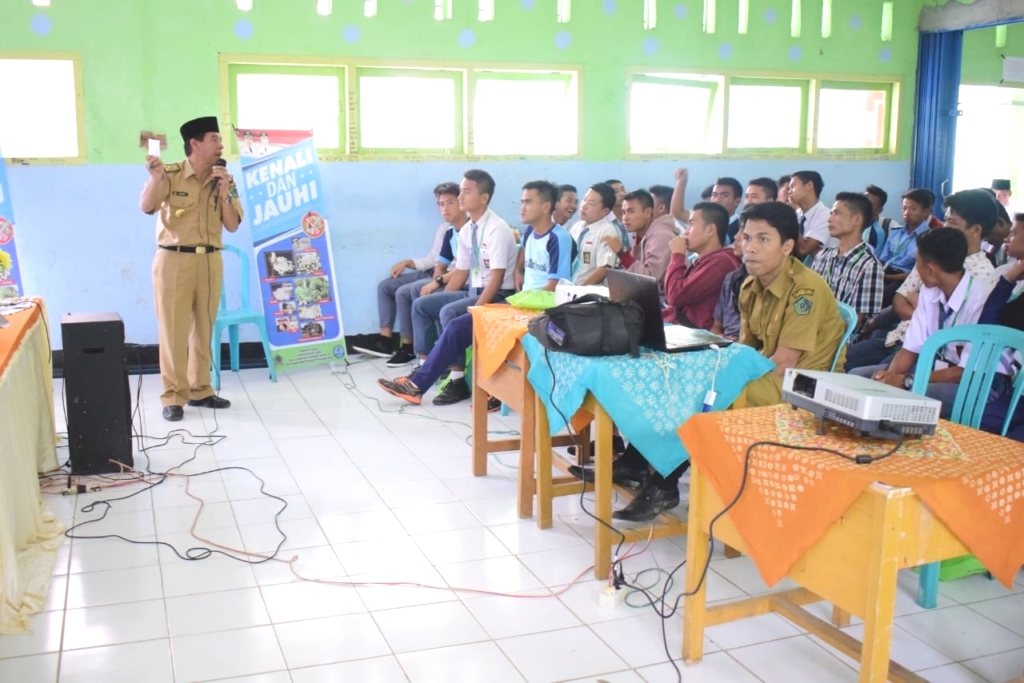 Kesbangpol Gelar Sosialisasi Pencegahan Narkoba