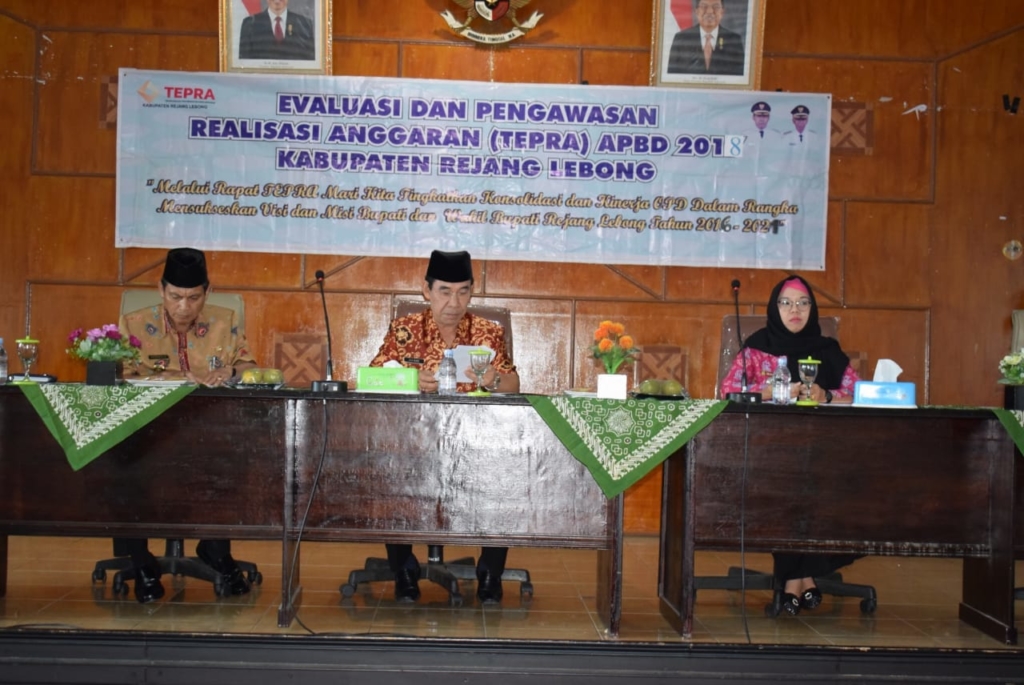 Pemkab Rejang Lebong Gelar Rapat TEPRA APBD 2018
