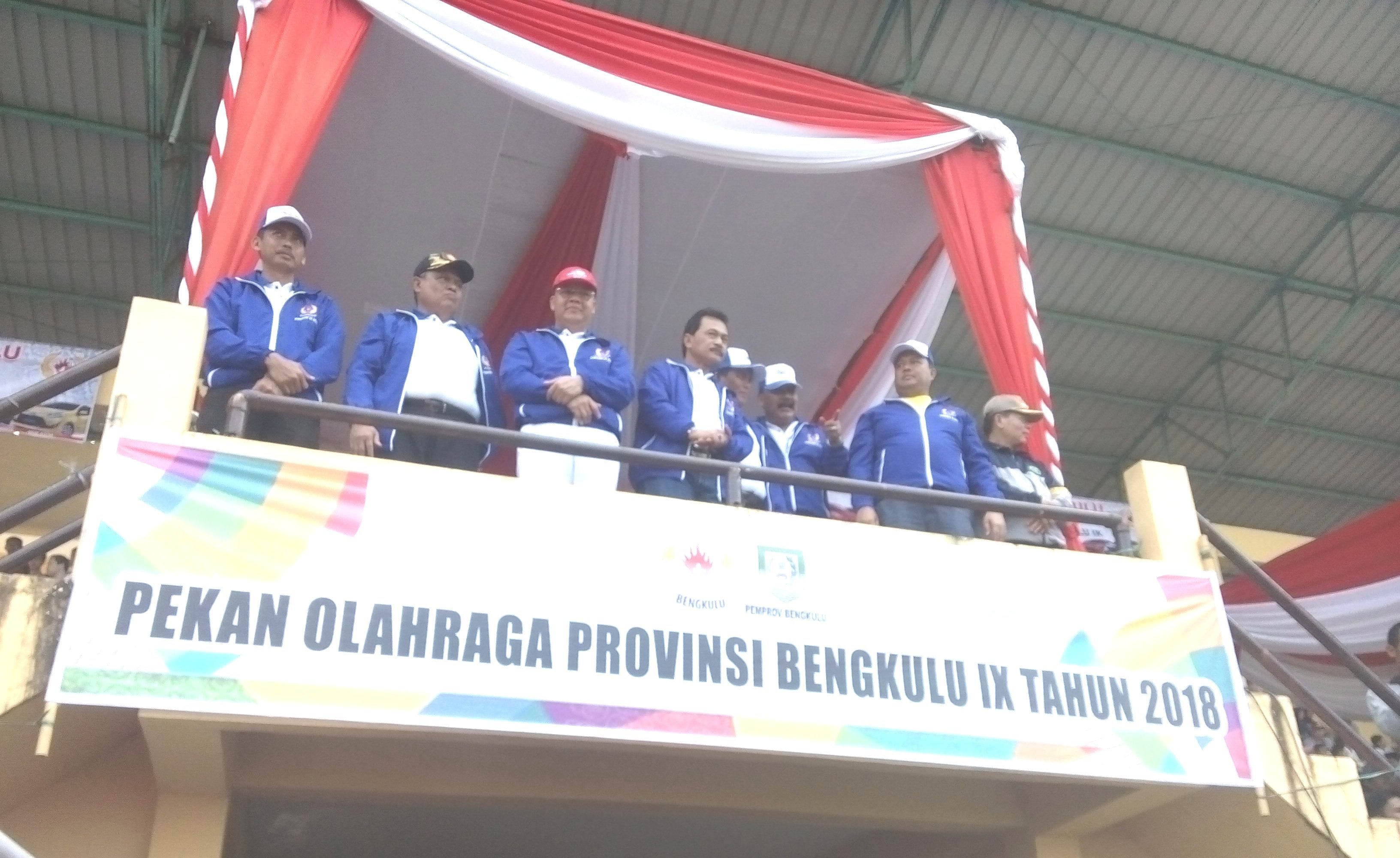 Pembukaan PORPROV Bengkulu Ke-9 Tahun 2018 Berjalan Sukses