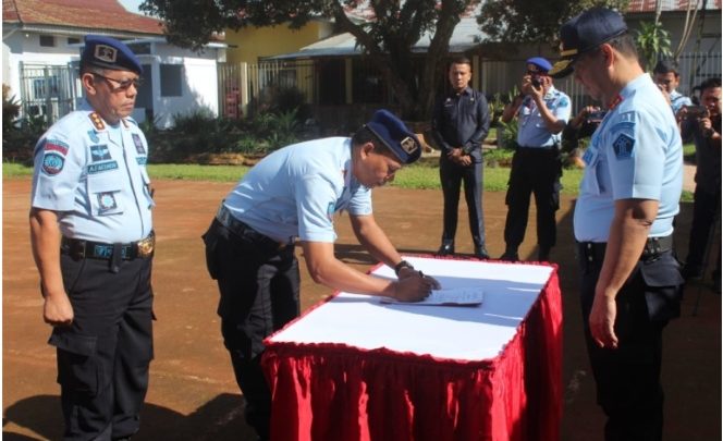 Sertijab Kalapas Baru Kelas IIA Curup, Ilham Djaya Apresiasi Dukungan Pemerintah Daerah