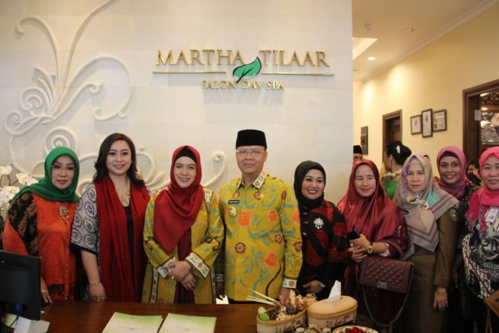 Gubernur Resmikan Martha Tilaar Salon Day Spa Bengkulu