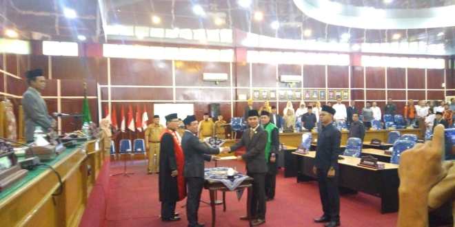 Wien Zafitrah Resmi Jabat Waka I DPRD