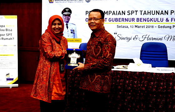 Pemprov Bengkulu Sampaikan SPT Tahunan Pajak