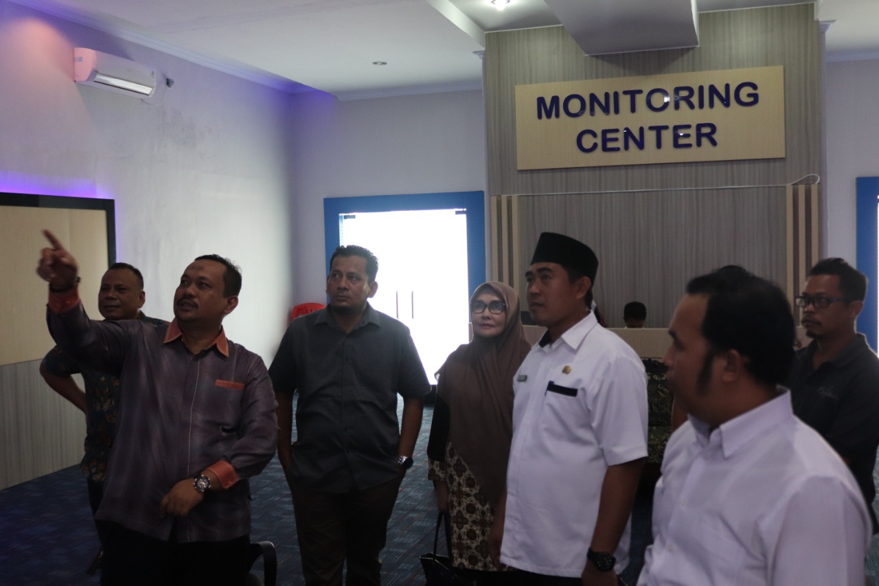 Komisi I DPRD Kota Bengkulu Sidak Monitoring Center