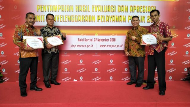 Tiga OPD Bengkulu Selatan Raih Penghargaan KemenPAN RB