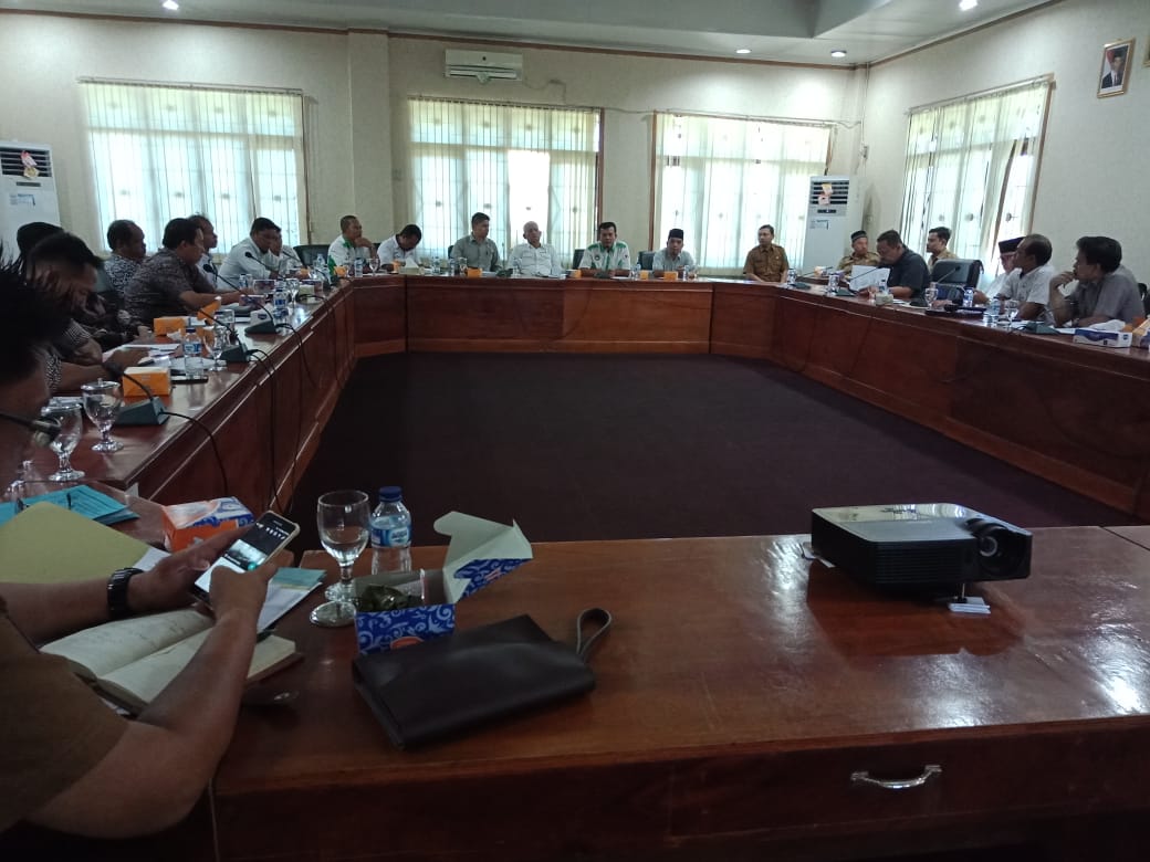 DRPD Kota Bengkulu Gelar Hearing Hasil Uji Kelayakan Struktur PTM Bengkulu