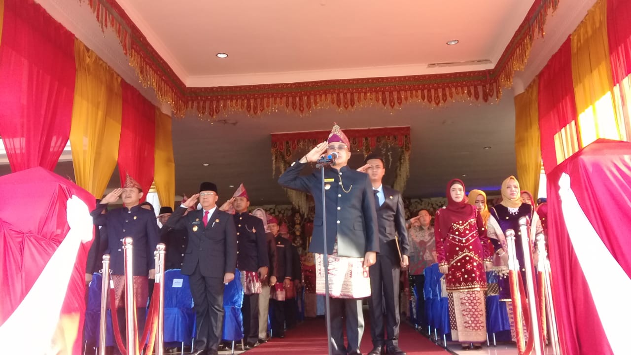 Pemkab Bengkulu Selatan Gelar Upacara HUT ke 70 Tahun