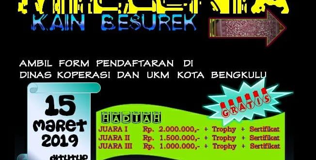 Ikuti Lomba Desain Millenial Batik Besurek