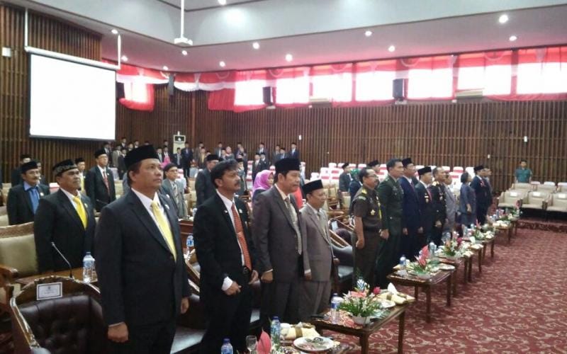DPRD Provinsi Gelar Paripurna Istimewa Mendengarkan Pidato Kenegaraan Presiden RI