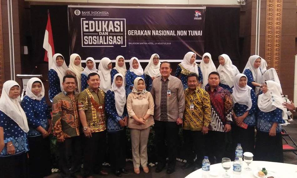 Anarulita Gandeng Bank Indonesia Gelar Gerakan Transaksi Non Tunai