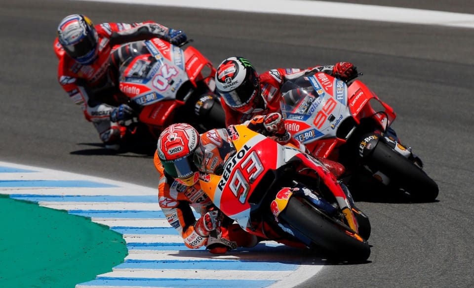 Moto GP Spanyol Diwarnai Insiden, Marquez Juara