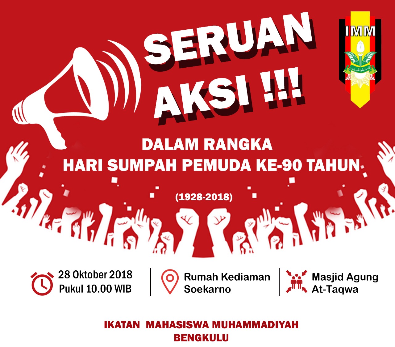 Peringati Sumpah Pemuda, IMM Bengkulu Gelar Berbagai Acara