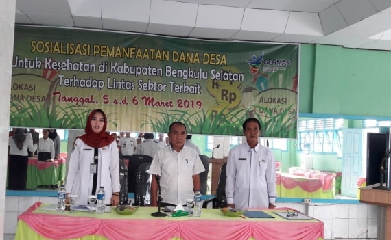 Dinkes Sosialisasi Pemanfaatan DD Untuk Kesehatan di Bengkulu Selatan