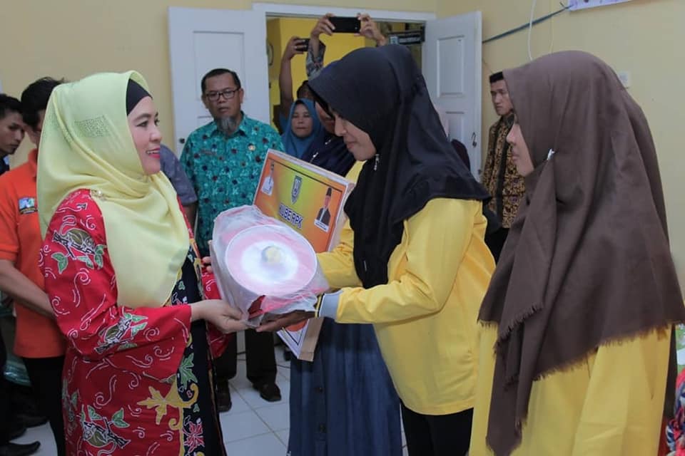 Lima KUBE kecamatan Air Rami Terima Bantuan Usaha