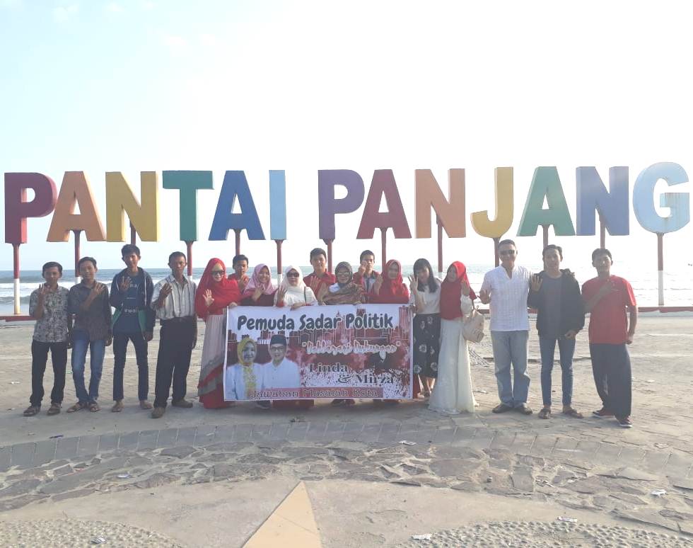 Pemuda Peduli Politik Bengkulu,Deklarasi Dukung Paslon Linda-Mirza