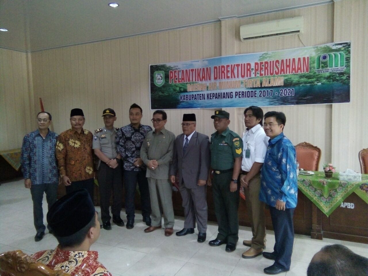 Lantik Direktur PDAM, Ini Pesan Bupati kepahiang