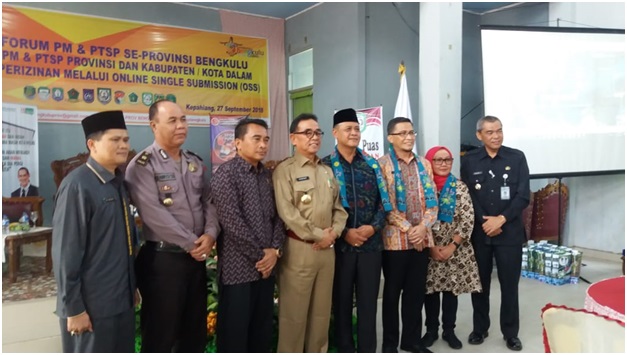 Forum Diskusi PM-PTSP Se Provinsi Bengkulu Dibuka Bupati Kepahiang