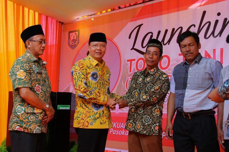 Pangkas Rantai Distribusi, Pemprov Launching Toko Tani Indonesia Center
