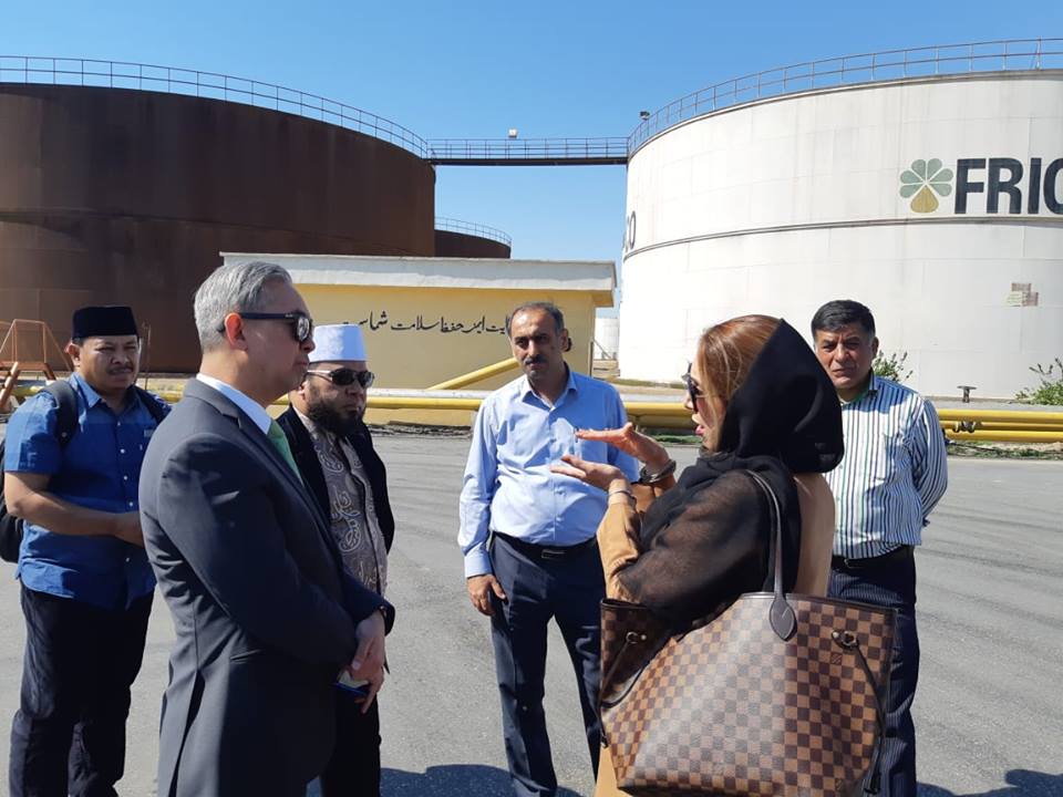 Tinjau Pabrik CPO, Walikota Ingin Iran Investasi ke Bengkulu