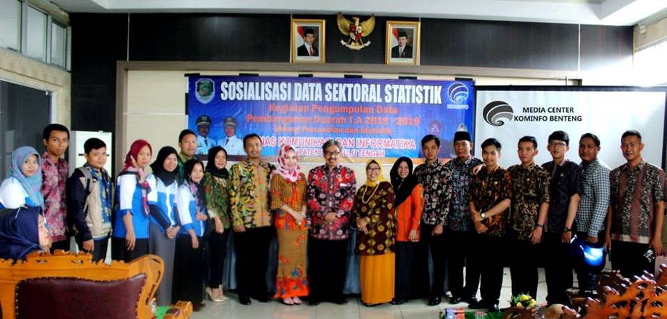 Diskominfo Benteng Gelar Sosialisasi Data Sektoral Statistik Pembangunan Daerah Tahun 2019
