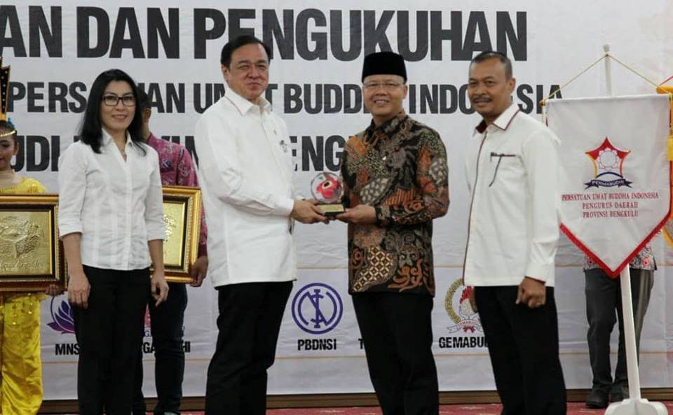 Pengurus Permabudhi Dikukuhkan, Gubernur: Keberagaman Perkuat Persatuan