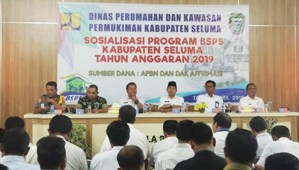 Program BSPS Kabupaten Seluma T.A 2019 Siap Diluncurkan