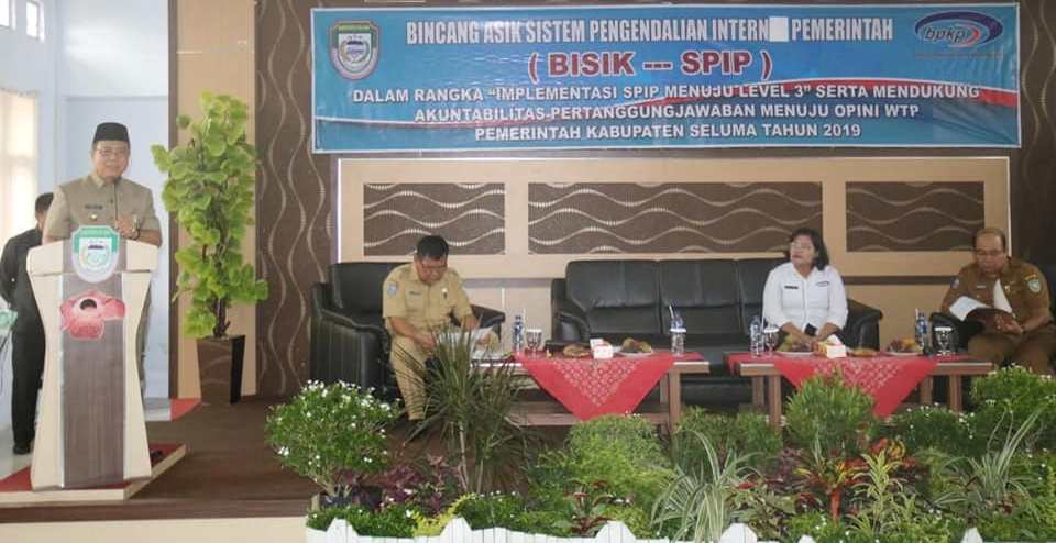 Tingkatkan Level Pengawasan, Pemkab Seluma Gelar Workshop BISIK SPIP