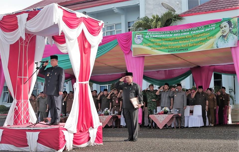 Pemkab Seluma Gelar Upacara Hari Kartini Ke-140
