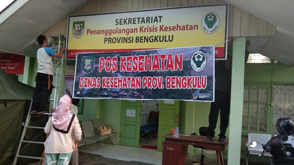 Pasca Banjir, Posko Crisis Center Dinkes Prov Stanby 24 Jam